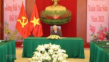 Chủ tịch Trung Quốc Tập Cận Bình chúc tết người dân Việt Nam