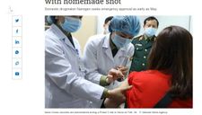 Việt Nam ngoảnh mặt trước vaccine Trung Quốc bằng cách tự bào chế