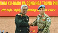 Sĩ quan Việt Nam được cử đi làm việc tại trụ sở Liên Hợp Quốc