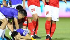 Ánh mắt “bất ngờ” của Lee Nguyễn sau pha gãy chân của Đỗ Hùng Dũng