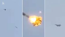 UAV tự sát bị bắn tan xác, nổ tung trên trời