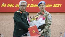 Tướng Nguyễn Chí Vịnh: Để màu cờ Việt Nam phủ rộng trên bản đồ gìn giữ hòa bình