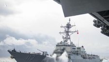 Trung Quốc phản ứng vụ tàu khu trục Mỹ qua eo biển Đài Loan