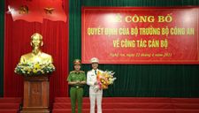 Đại tá Phạm Thế Tùng giữ chức Giám đốc Công an tỉnh Nghệ An