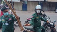 Cảnh sát Phnom Penh sẽ quất roi người vi phạm lệnh phong tỏa