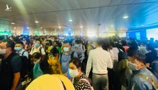 Kinh hoàng ùn tắc ở sân bay Tân Sơn Nhất