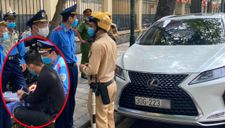 Tài xế xe Lexus dọa “chơi” CSGT tới cùng đã đốt giấy ra vào Bộ Công an