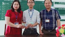 2 học sinh Nghệ An và Hà Tĩnh nhặt được tiền và 3 cây vàng trả lại người mất