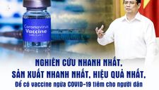 Thủ tướng: Tạo mọi điều kiện sản xuất bằng được vaccine chống Covid-19