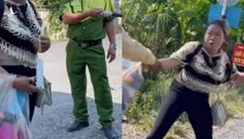 Người phụ nữ từ TP.HCM về Tiền Giang đòi vứt khẩu trang, không khai báo y tế