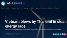 Asia Times: Việt Nam đẩy mạnh nỗ lực chuyển đổi sang năng lượng sạch