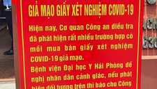 Xuất hiện giấy xét nghiệm Covid-19 giả có ghi Bệnh viện Đại học Y Hải Phòng