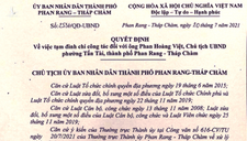 Một chủ tịch phường cấp ‘giấy thông hành’ cho dân thu 10.000 đồng