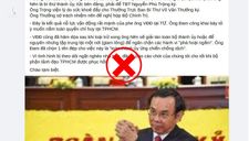 Không có chuyện “Sắp có lệnh cắt chức Bí thư Nguyễn Văn Nên”