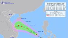 Dự báo thời tiết: Vùng áp thấp mạnh lên thành áp thấp nhiệt đới, khả năng thành bão