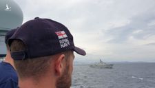 Tàu hộ vệ tên lửa Đinh Tiên Hoàng tham gia diễn tập với khinh hạm Anh quốc