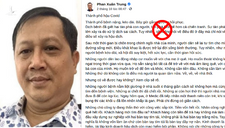 “Bác sĩ mạng” Phan Xuân Trung lại bịa đặt về chuyện phòng, chống dịch