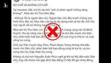 Đất nước không bao giờ có chỗ cho những kẻ phản động