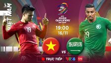 Đội hình ra sân tuyển Việt Nam – Arabia Saudi: Công Phượng tiếp tục đá chính
