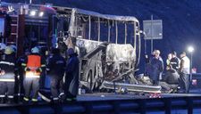 Ít nhất 45 người chết trong vụ tai nạn xe buýt tại Bulgaria