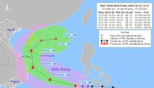 Bão Rai giật gió cấp 17, dựng sóng 10m