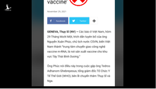 Những kẻ “tự nhục” lại lên giọng công kích mục tiêu sản xuất vaccine