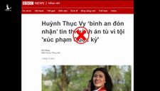 Huỳnh Thục Vy: Xúc phạm Quốc kỳ mà lại được ca ngợi như một người hùng