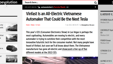 Truyền thông quốc tế: VinFast sẽ là Tesla thứ 2!