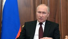 Tổng thống Putin lên tiếng sau một ngày quân đội ‘oanh tạc’ Ukraine