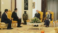 Con trai ông Hun Sen ra mắt quốc vương với tư cách ứng viên thủ tướng