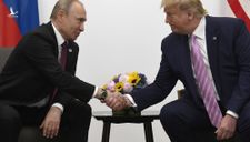 Căng thẳng Ukraine: Cựu Tổng thống Trump khen ông Putin là thiên tài