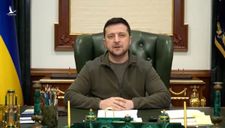 Tổng thống Zelensky lần đầu phát biểu ở văn phòng từ khi xung đột với Nga xảy ra