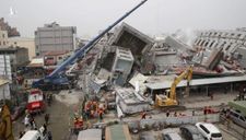 Động đất, sóng thần liên tiếp rung chuyển Đài Loan