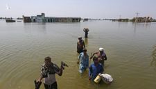 Đáng sợ như lũ lụt Pakistan: Từ đồng bằng thành hồ rộng 100 km