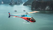 Rơi máy bay trực thăng trên biển Hải Phòng – Quảng Ninh, 5 người gặp nạn