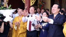 Chủ tịch nước Võ Văn Thưởng chúc mừng đại lễ Phật đản tại TP.HCM
