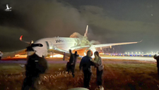 Cảnh tượng như “địa ngục” trong khoang máy bay Nhật bốc cháy