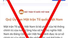 Cảnh báo nhiều trang giả mạo MTTQ Việt Nam để huy động tiền ủng hộ