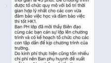 Hà Nội: Phụ huynh đề xuất thu 800 nghìn/học sinh, lớp tốn gần 60 triệu chỉ để tổ chức văn nghệ