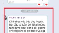 Nhiều trường bắt đầu dừng dạy thêm, phụ huynh lo hơn mừng