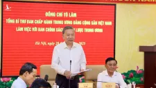 Tổng Bí thư Tô Lâm yêu cầu xóa bỏ thế độc quyền vàng miếng Nhà nước