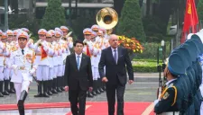 Chủ tịch nước Lương Cường chủ trì lễ đón, hội đàm với Tổng thống Hungary