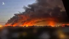 Nga tấn Ukraine, sân bay Kiev bốc cháy