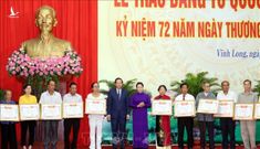 Chủ tịch Quốc hội dự Lễ trao Bằng Tổ quốc ghi công tại tỉnh Vĩnh Long