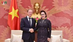 Chủ tịch Quốc hội tiếp Đại sứ-Trưởng phái Đoàn EU tại Việt Nam