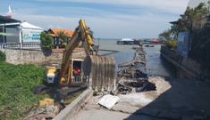 Phú Quốc tháo dỡ cầu cảng Hàm Ninh, bắt 4 người quá khích chống đối