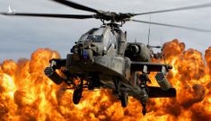 Mỹ điều trực thăng AH-64 Apache “dằn mặt” quân đội Nga ở Syria