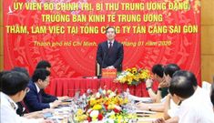 Đồng chí Nguyễn Văn Bình thăm và làm việc tại Tổng Công ty Tân Cảng Sài Gòn