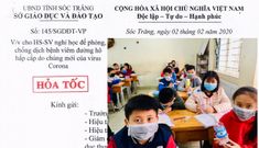 Nhiều tỉnh, thành cho học sinh nghỉ phòng tránh virus corona