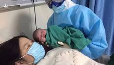 Bé sơ sinh vừa chào đời đã dương tính với virus corona